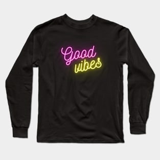 Good Vibes Only Long Sleeve T-Shirt